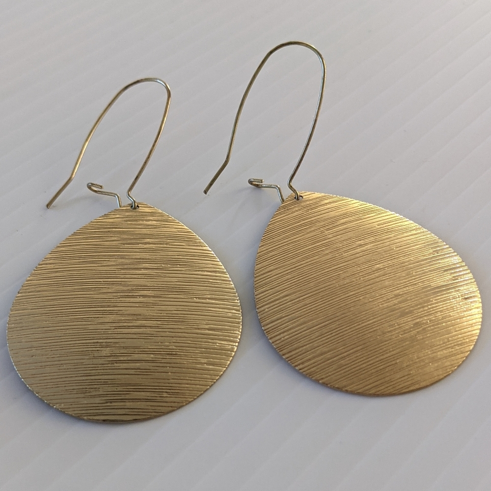 Gold Drop Dangle Earrings